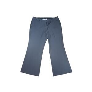 Apostrophe Courtney Womens Grey Dress Pants 14 Bootcut Flat Front Mid-Rise Work